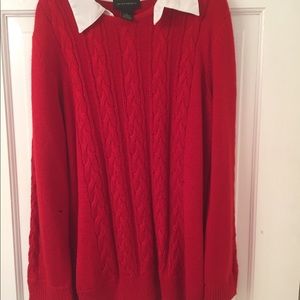 Red Investments sweater